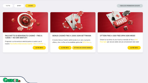 MonoPlay Casino bonus