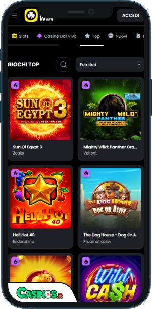 MoonWin Casino app mobile