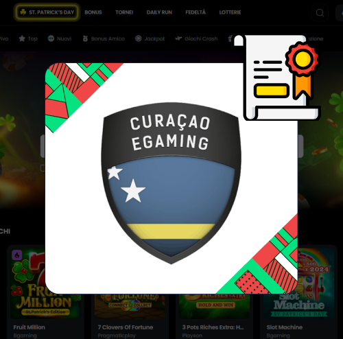 MoonWin Casino licenza