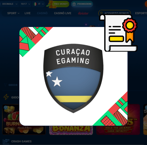 MostBet Casino licenza