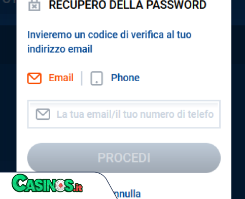 MostBet Casino problema di accesso