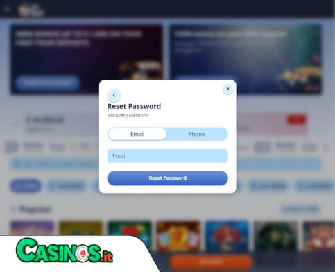 Mr.Bet Casino problema di accesso