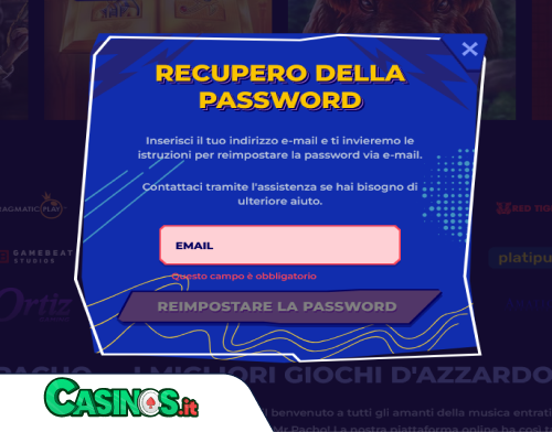 MrPacho Casino problema di accesso