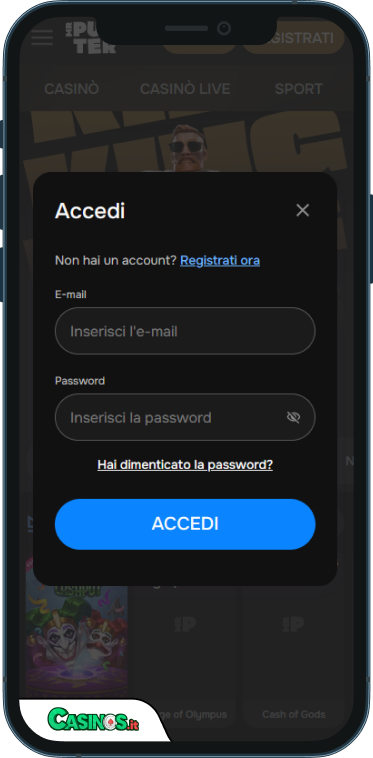 MrPunter Casino Accesso