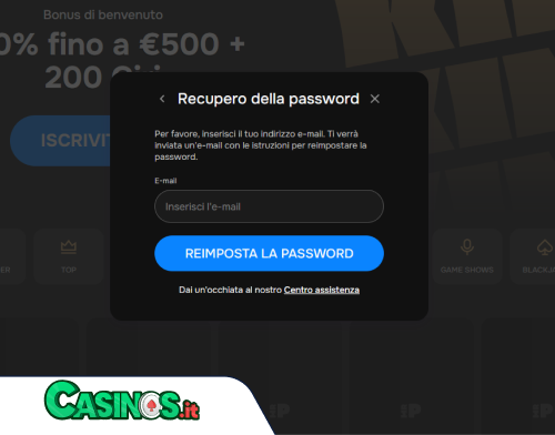 MrPunter Casino problema di accesso