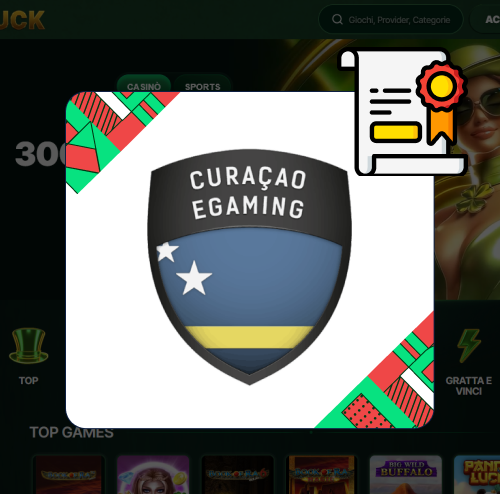 MyLuck Casino licenza
