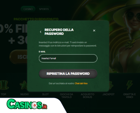 MyLuck Casino problema di accesso