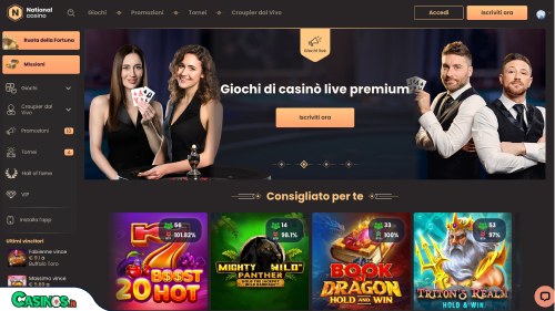 National Casino breve recensione