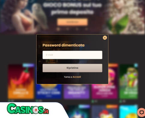 National Casino problema di accesso