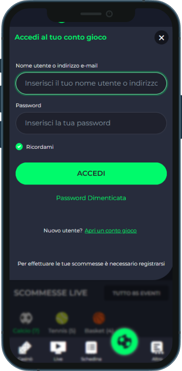NationalBet Casino Accesso
