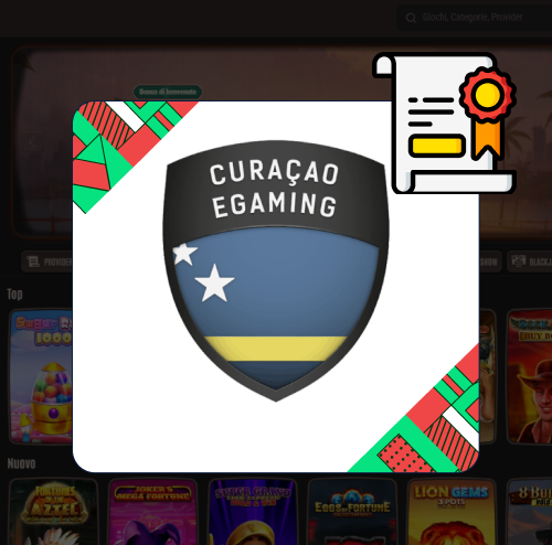 Neon54 Casino licenza