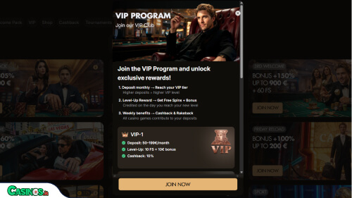 Night Luck Casino vip