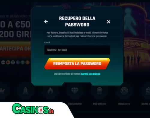 Ninlay Casino problema di accesso