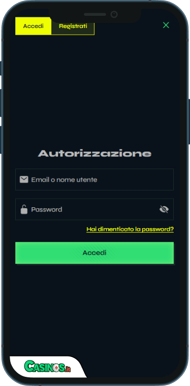 NitroBet Casino Accesso