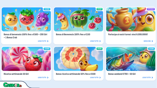Nomini Casino Bonus