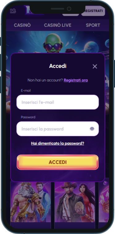 NovaJackPot Casino Accesso