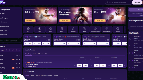 NovaJackPot Casino Sport