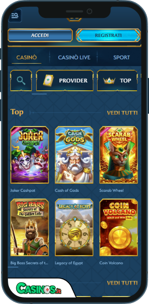 Oceanspin Casino app mobile