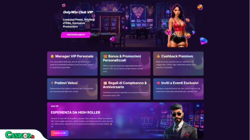 Only Win Casino vip