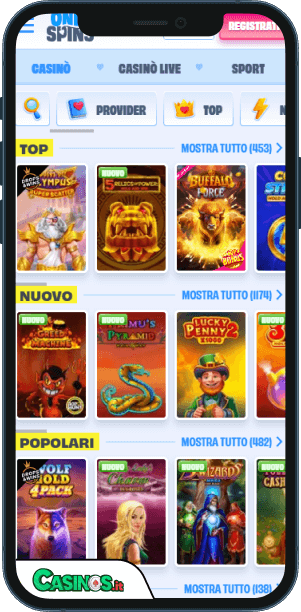 OnlySpins Casino app mobile