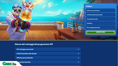 Pandido Casino vip