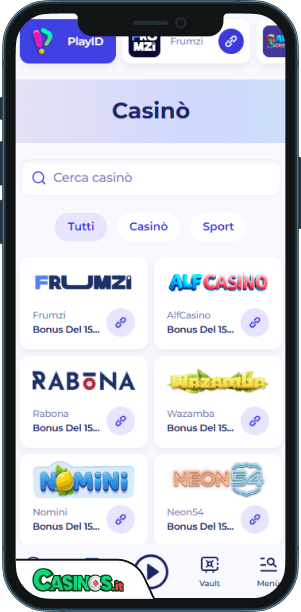 PlayID Casino app mobile