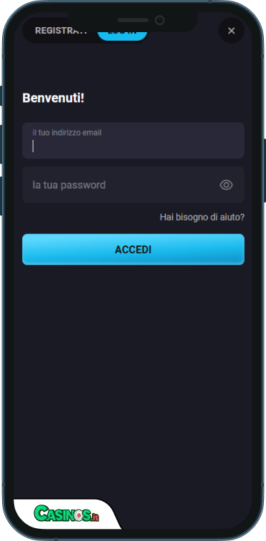 PlayMojo Casino Accesso