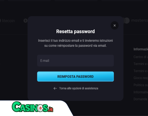 PlayMojo Casino problema di accesso