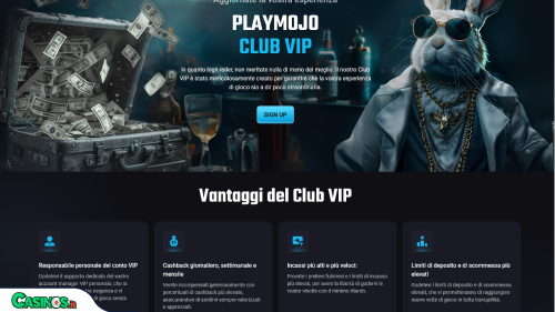 PlayMojo Casino vip