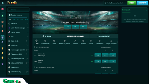 Playio Casino Sport