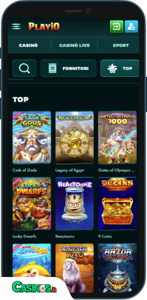 Playio Casino app mobile