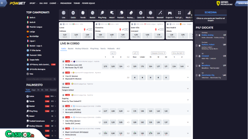 PowBet Casino Sport