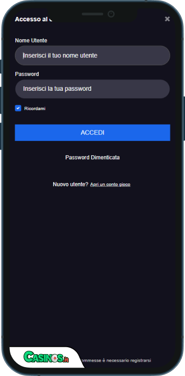 PriBet Casino Accesso