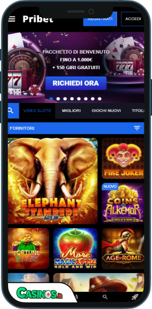 PriBet Casino app mobile
