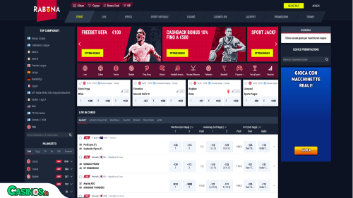 Rabona Casino Sport