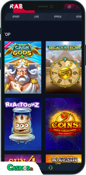 Rabona Casino app mobile