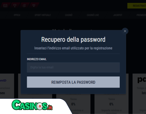 Rabona Casino problema di accesso