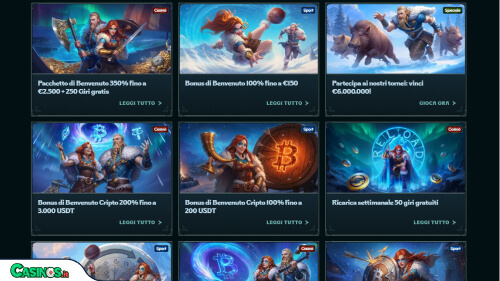 Ragnaro Casino Bonus