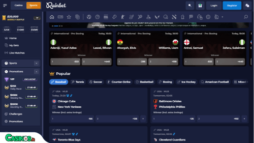 Rainbet Casino Sport