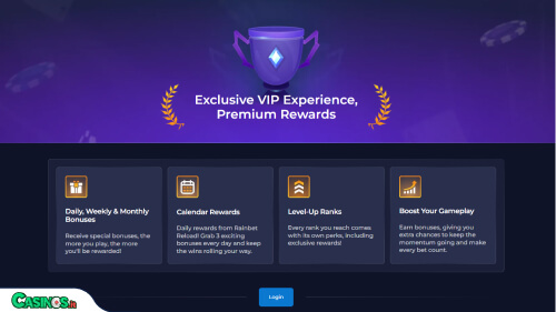 Rainbet Casino vip