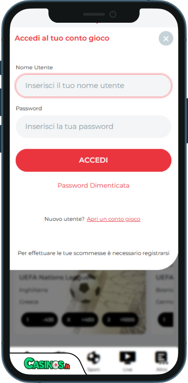 RealSpin Casino Accesso
