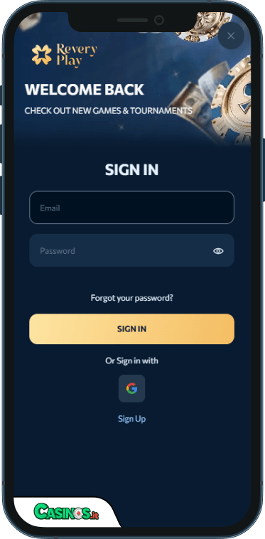 Revery Play Casino Accesso
