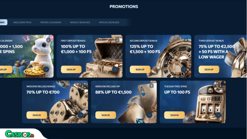 Revery Play Casino Bonus