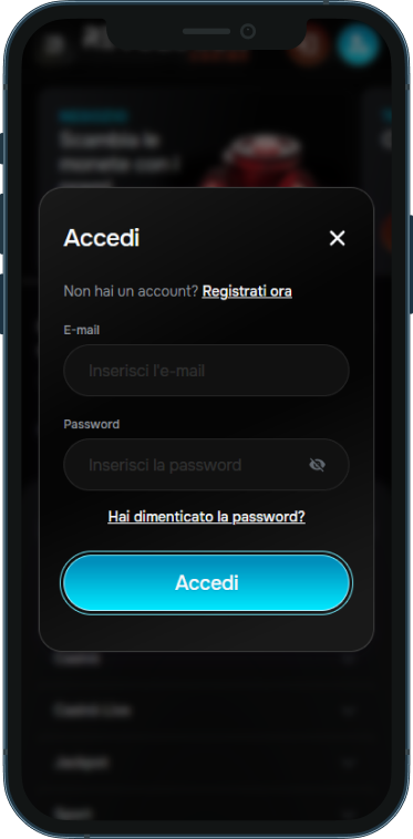 Revolution Casino Accesso
