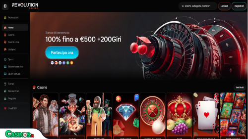 Revolution casino