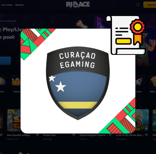RioAce Casino licenza