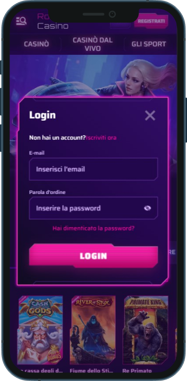 Roby Casino Accesso