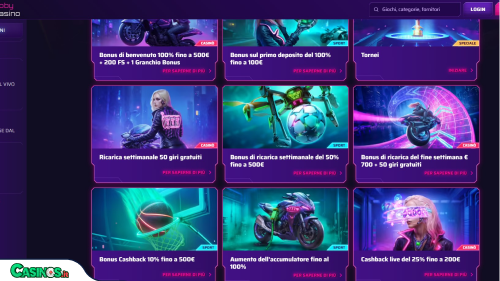 Roby Casino Bonus