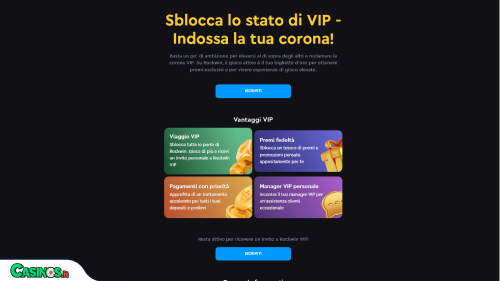 RockWin Casino vip