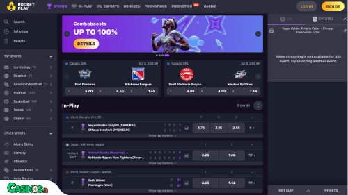 Rocket Play Casino Sport